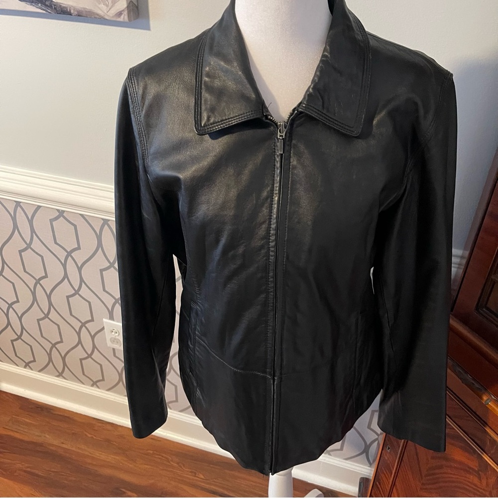 Vintage Wilsons Leather Women’s Jacket - black size L